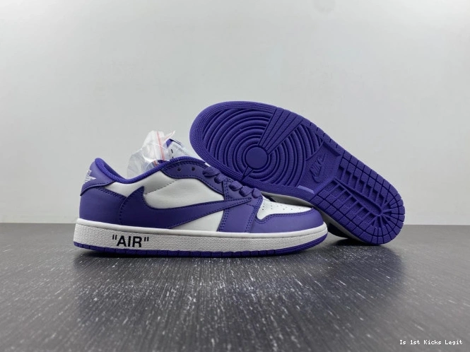 AIR OFF-WHITE X CUSTOM DM7890-386 TRAVIS SCOTT JORDAN X 1 0708